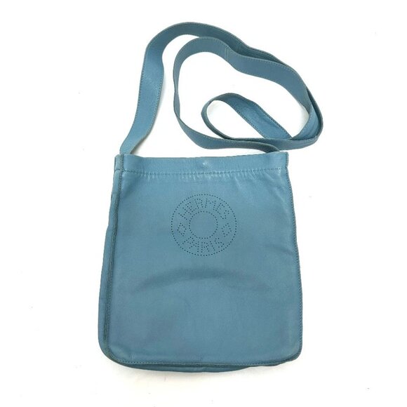 HERMES Crude cell Crossbody Bag Logo Punching Pochette Shoulder Bag - Picture 1 of 10